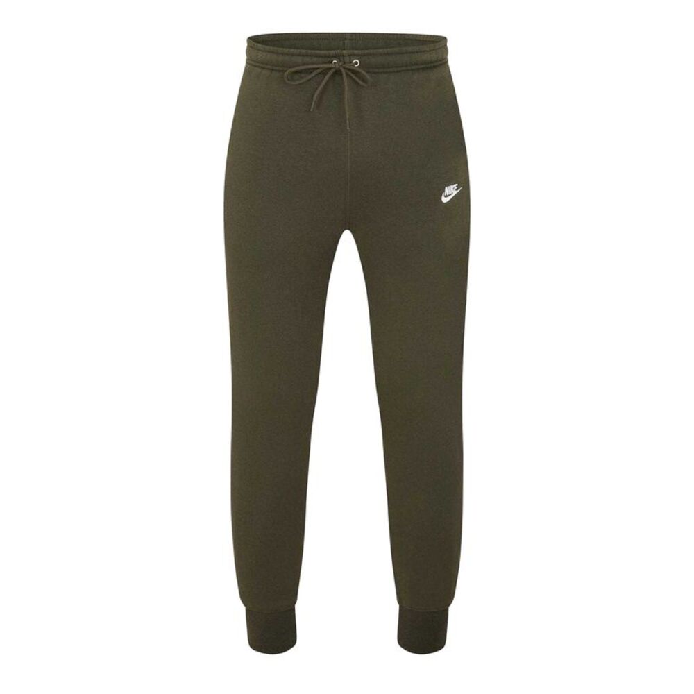 Nike Mens Sportswear Club Fleece Sweatpants / Sequoia Red/White